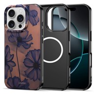 TECH-PROTECT® Lamano MagSafe maskica za iPhone 16 Pro Max Velvet Night, tamnoplava