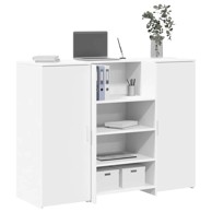 Radni stol 135x50x103,5 cm, bijeli