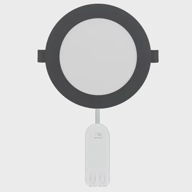 FEROTEHNA LED ugradbeni panel, 24 W, 2280 lm, 3000/4000/6500 K, IP20, crni