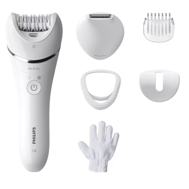 PHILIPS Epilator, 32 pincete, srebrno-bijeli