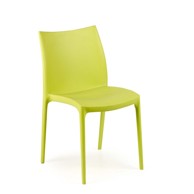 IPAE PROGARDEN Plastična stolica Zip 46x54x82 zelena