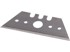 EXTOL CRAFT Oštrica blanje 9145, trapezna, za blanju 8847150, set 5 kom