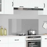 Kuhinjski zasebni lampion svijetlosiva 110x50x0,6 cm kaljeno staklo