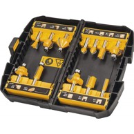DEWALT Set glodala za drvo DT90016, 12 komada, 8 mm prihvat