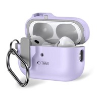 TECH-PROTECT Slim Hook etui s kopčom za AirPods Pro 1/2, ljubičasti