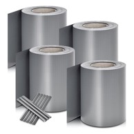 HOMESTAR Set traka za privatnost ograde 35 x 0,19 m, siva
