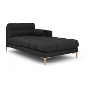 COSMOPOLITAN DESIGN VIENNA Tamno siva ležaljka (s desnim kutom) Bali 