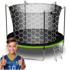 NEO-SPORT Vrtni trampolin 183 cm (6 ft), unutarnja mreža i ljestve
