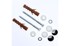 ENPRO Set za montažu WC školjke WC fixing kit 6x80 mm, bijela/krom