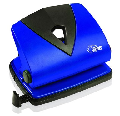 FORPUS bušilica za papir PREMIUM, 20 listova, plava