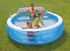 INTEX Bazen na napuhavanje s klupom 57190, 229 x 218 x 79 cm