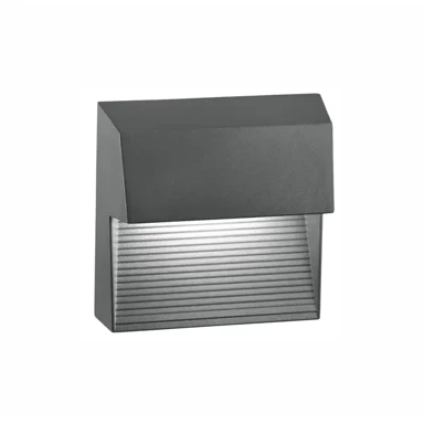 Vanjska zidna svjetiljka Krypton, LED, 6W, 3000 K, 751 lm, IP54, NL752250, tamno siva