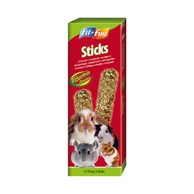 FIT+FUN Poslastica za glodavce štapići s povrćem 2 komada