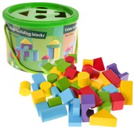 Set drvenih blokova 50 komada i razvrstivač