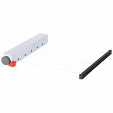 ZILAN Sušilo za rublje, 20 m žica za sušenje, sustav opruge