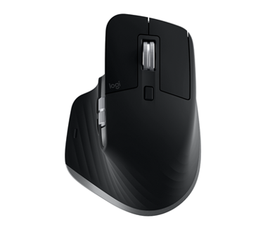 LOGITECH Miš MX Master 3S Performance za Mac, crni, laserski, bežični, BT, Unifying receiver, USB