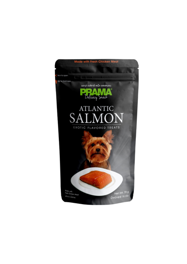 PRAMA Poslastica za pse Delicacy, atlantski losos, 70 g