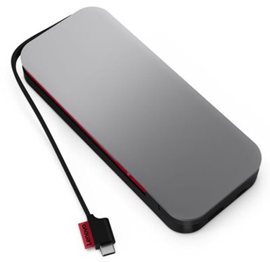 LENOVO Mobilni USB punjač Go L 20000 mAh, USB-C, sivi