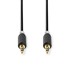 NEDIS Stereo audio kabel 3,5 mm muški – 3,5 mm muški, 10 m, antracitni, pozlaćeni