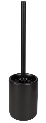 ALLSTAR WC četka Olinda keramička, crna