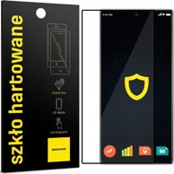 SPACECASE Kaljeno staklo za Samsung Galaxy S22 Ultra, crna