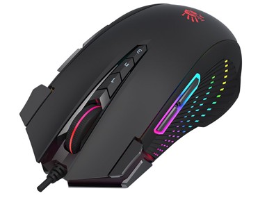 A4TECH Gaming miš BLOODY J90S Stone Black RGB, USB, crni