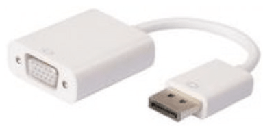 E-GREEN Adapter Display port (M) na VGA D-sub (F), bijeli