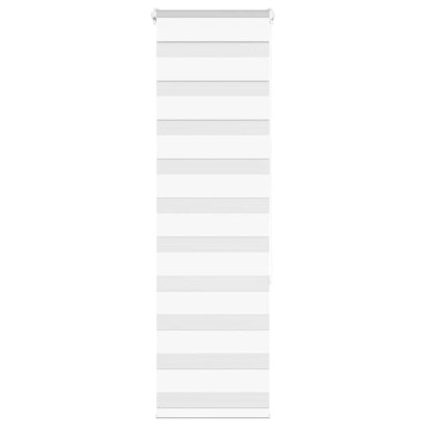 Zavjesa zebra smeđa, 40 x 150 cm (širina tkanine: 35,9 cm, materijal: poliester)