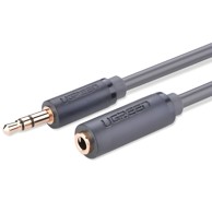 UGREEN Produžni audio kabel AUX 3,5 mm 1 m, sivi