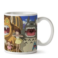 Šalica My Neighbor Totoro Nekobus & Totoro