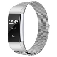 BStrap Milanese (Large) remen za Fitbit Charge 2, silver