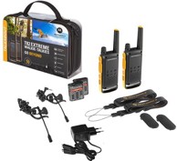 MOTOROLA Walky talky TLKR-T82 EXTREME, 10km, set 2 komada, crno-žuta