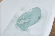 SHNUGGLE Potpora za kupanje bebe, 0–6 mjeseci, eukaliptus zelena