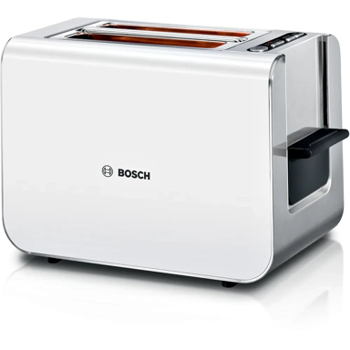 BOSCH Toster TAT8611N, 2 kriške, 860 W, bijeli