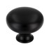 SIRO Ručka za namještaj okrugla mat crna 32pb