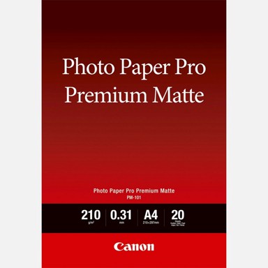 CANON Foto papir Premium Matte PM101, A4, 20 listova