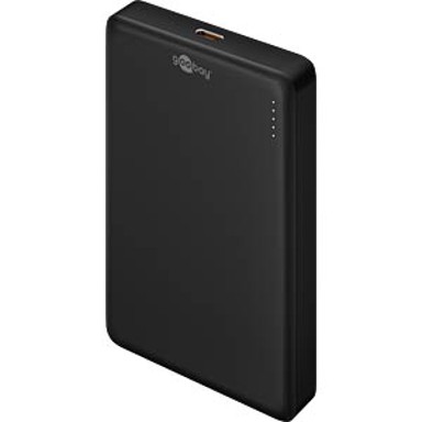 GOOBAY Power bank Magnetic Wireless, USB-C, 10000 mAh, crni