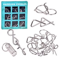 Metalna logička slagalica, 9 dijelova