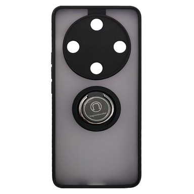 MAXMOBILE Maskica za Honor Magic 6 Lite / Honor X50 5G MATTE BLACK WITH RING