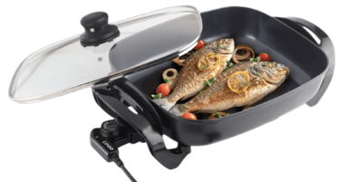 LINEA Električna tava LEFP-388NSS, 30 x 38 cm