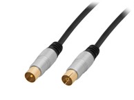 BLOW TV-Video antenski kabel utikač-utičnica 2 m, metalni