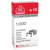 MAESTRI Ulošci za klamericu, br. 10, 1000 kom