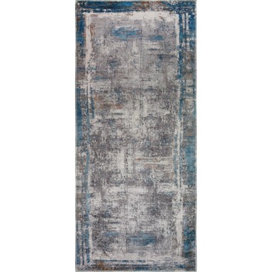 VITAUS Plava periva staza 80x300 cm Abstract Colors Blue 