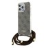 GUESS Torbica Crossbody Cord 4G Print, za iPhone 15 Pro, smeđa