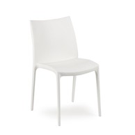 IPAE PROGARDEN Plastična stolica Zip 46x54x82 bijela