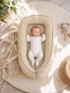 MY SWEET BABY Gnijezdo za bebe Premium, dvostrano, bež