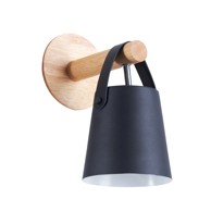 FEROTEHNA Zidna lampa 1XE27 40 W Harper, crna