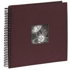 HAMA Fotoalbum Spiral Album Fine Art, 34 x 32 cm, 300 listova, 10 x 15 cm i 13 x 18 cm, bordo crveni