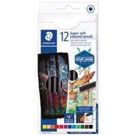 STAEDTLER Boja 149C C12 drvena super soft black 12 boja