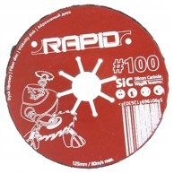 RAPID Vibracijski brusni disk, 125 x 22,2 mm, P120